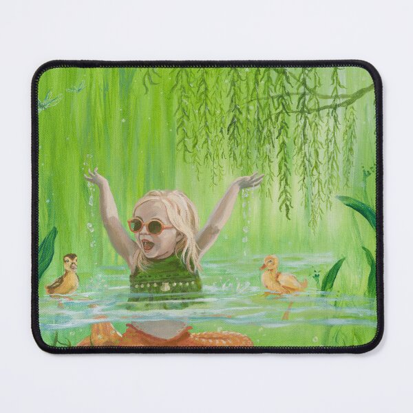 Aperçu de l'œuvre Couple parfait - la sirène et les canards créée et vendue par EvaCreature.