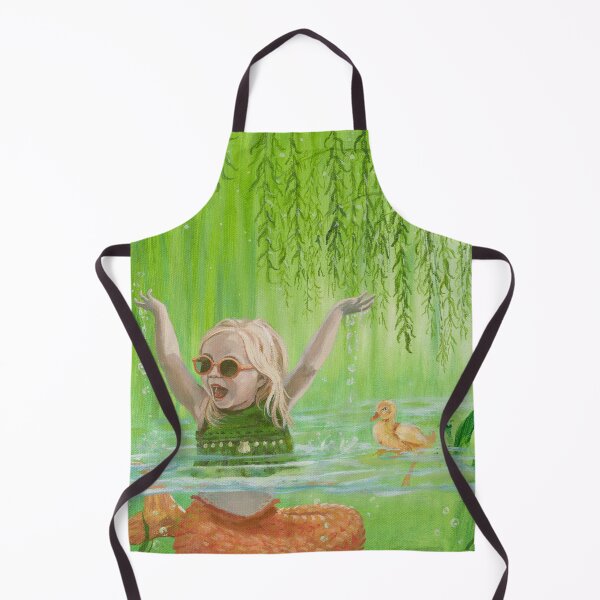 Item preview, Perfect Pair -mermaid with ducks designed and sold by EvaCreature.