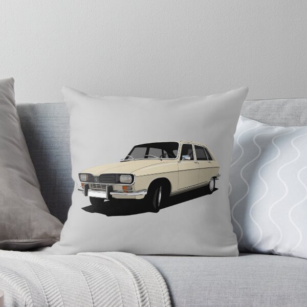 Aperçu de l'œuvre Berline compacte familiale française Retro R16 TL créée et vendue par knappidesign.