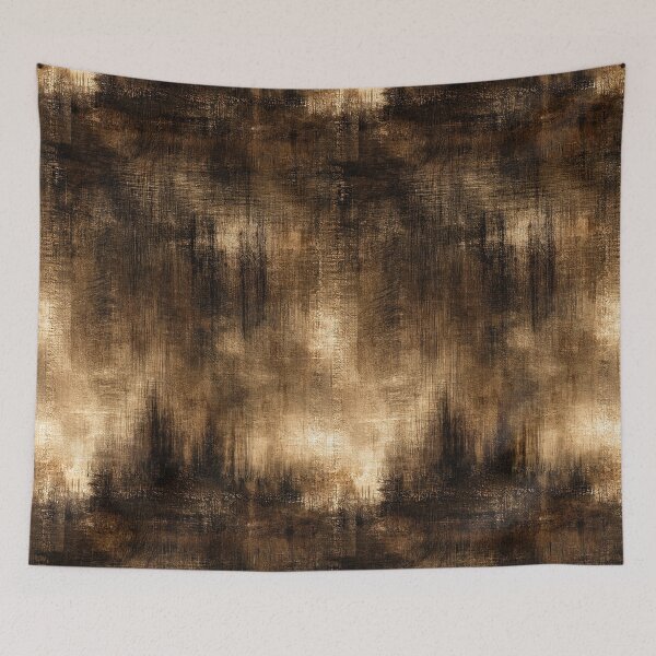 Item preview, Distressed Sepia Wall with Vertical Smoke Stains designed and sold by Piotrek0001.