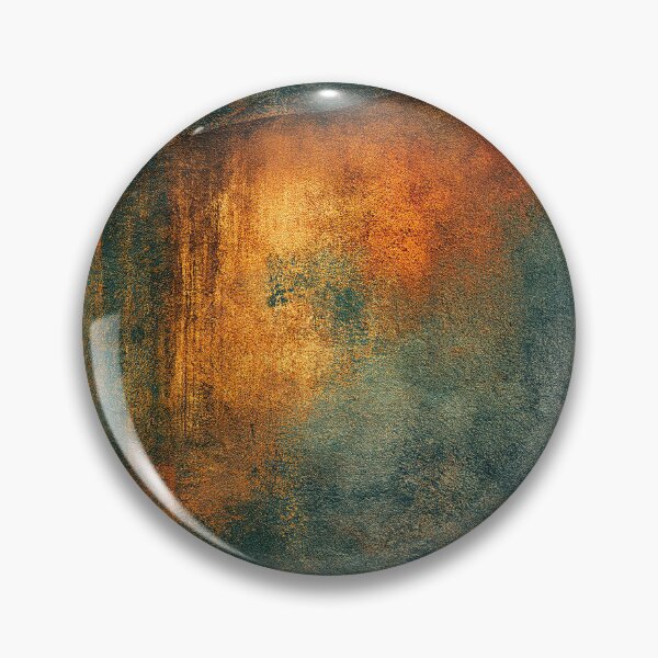 Item preview, Oxidized Teal Patina with Fiery Rust Bands designed and sold by Piotrek0001.
