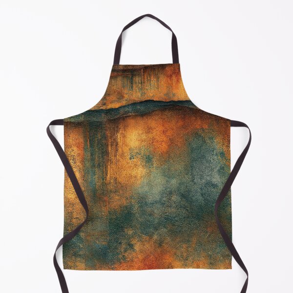 Item preview, Oxidized Teal Patina with Fiery Rust Bands designed and sold by Piotrek0001.