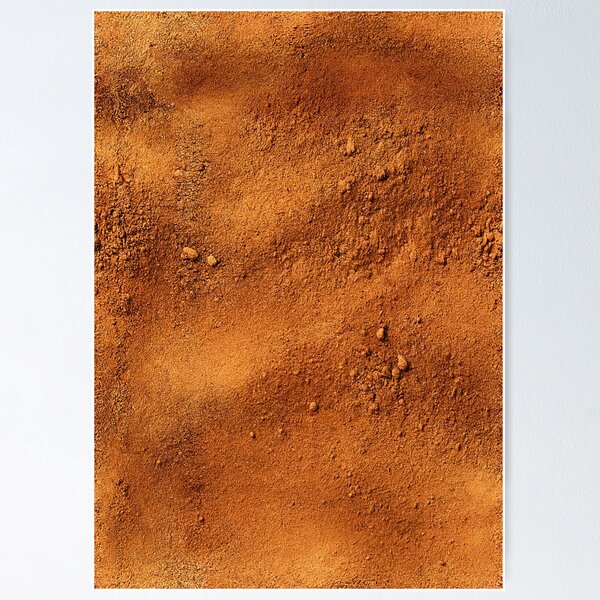 Item preview, Terracotta Desert Sand Fine Grain Surface Art designed and sold by Piotrek0001.