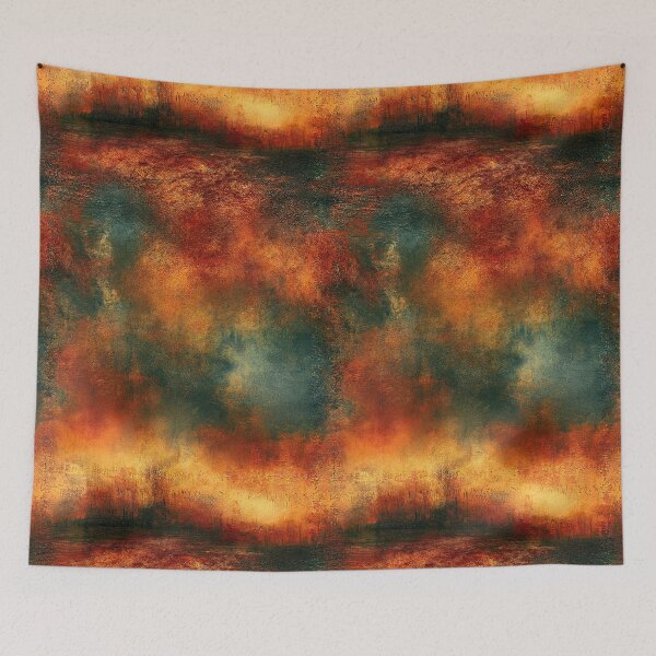 Item preview, Blazing Rust and Verdigris Industrial Decay Art designed and sold by Piotrek0001.