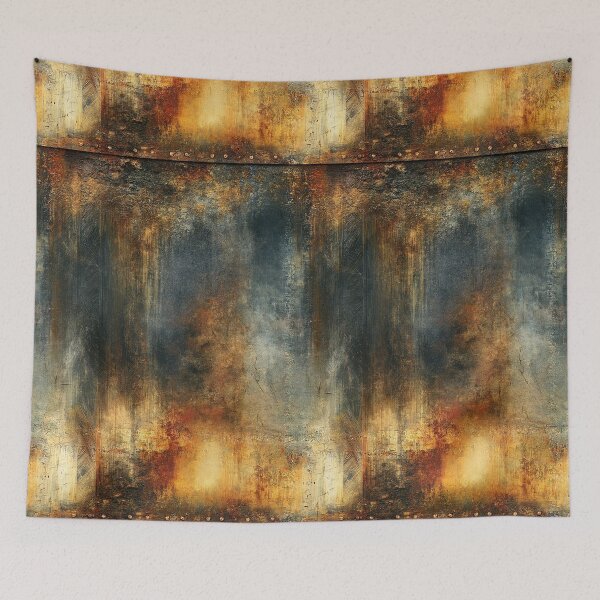 Item preview, Riveted Industrial Steel Plate with Heavy Rust designed and sold by Piotrek0001.