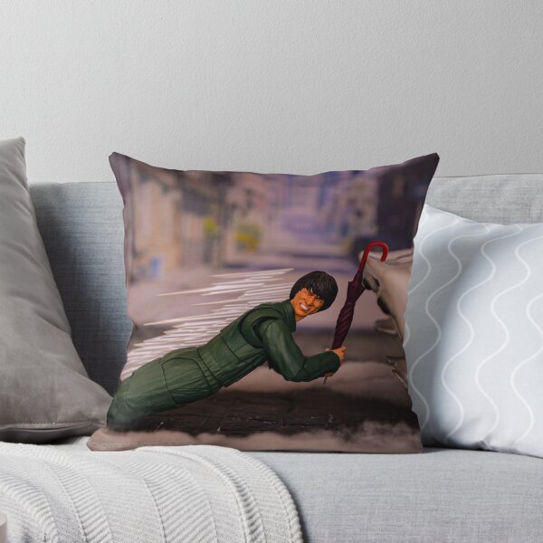 Item preview, Inspector Chan is holding on while getting drag by a car version 2 designed and sold by Johnnyphotographyactshop.