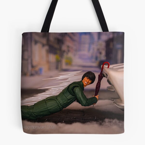 Item preview, Inspector Chan is holding on while getting drag by a car version 2 designed and sold by Johnnyphotographyactshop.