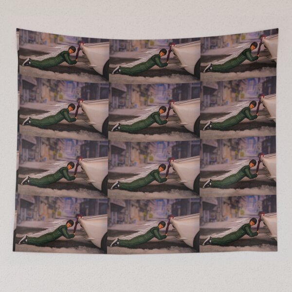 Item preview, Inspector Chan is holding on while getting drag by a car version 2 designed and sold by Johnnyphotographyactshop.