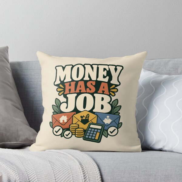 Item preview, Money Has a Job Budgeting Notebook designed and sold by astersgraphics.