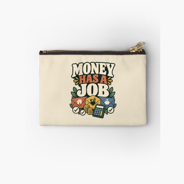 Item preview, Money Has a Job Budgeting Notebook designed and sold by astersgraphics.