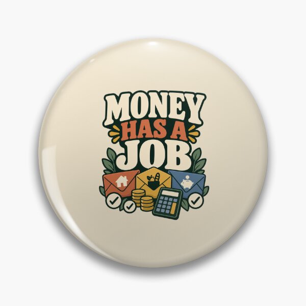 Item preview, Money Has a Job Budgeting Notebook designed and sold by astersgraphics.