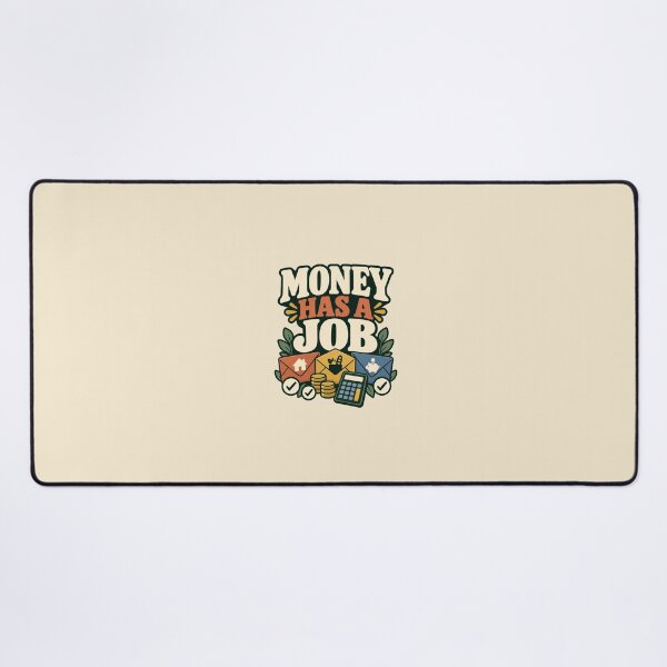 Item preview, Money Has a Job Budgeting Notebook designed and sold by astersgraphics.