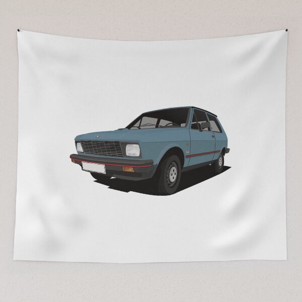 Artikelvorschau, Zastava Koral Yugo – Blaue europäische Version entworfen und verkauft von knappidesign.