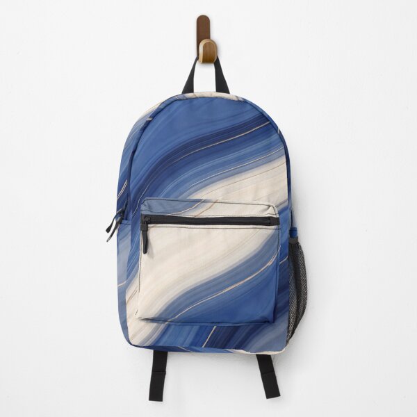 Item preview, Royal Blue and Gold Flowing Marble designed and sold by Carcasion.