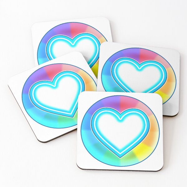 Item preview, Chromatic Heart designed and sold by BadAppleGraphic.