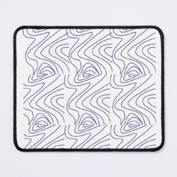 Item preview, Abstract Purple Wave Pattern - Minimalist Geometric Design designed and sold by Almendra-92.