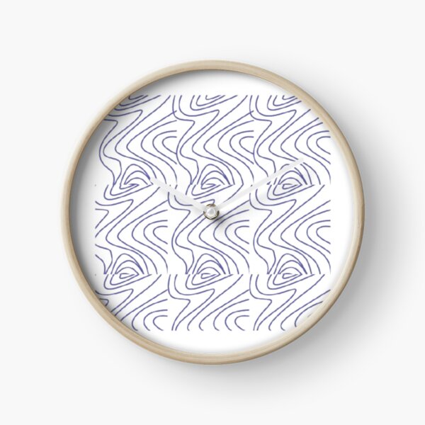 Item preview, Abstract Purple Wave Pattern - Minimalist Geometric Design designed and sold by Almendra-92.
