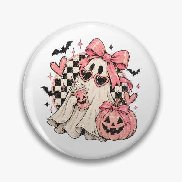 Item preview, Retro Ghost Halloween PNG, Pink Coquette Ghost, Vintage Halloween Shirt Design, Cute Spooky Ghost PNG, Halloween Sublimation designed and sold by KMMODERNDESIGNS.