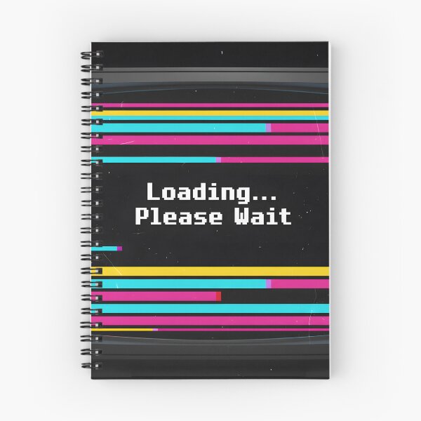 Item preview, Retro Loading Screen on Vintage Television designed and sold by homydesign.