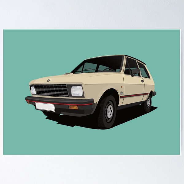 Artikelvorschau, Zastava Koral Yugo – Beige europäische Version entworfen und verkauft von knappidesign.