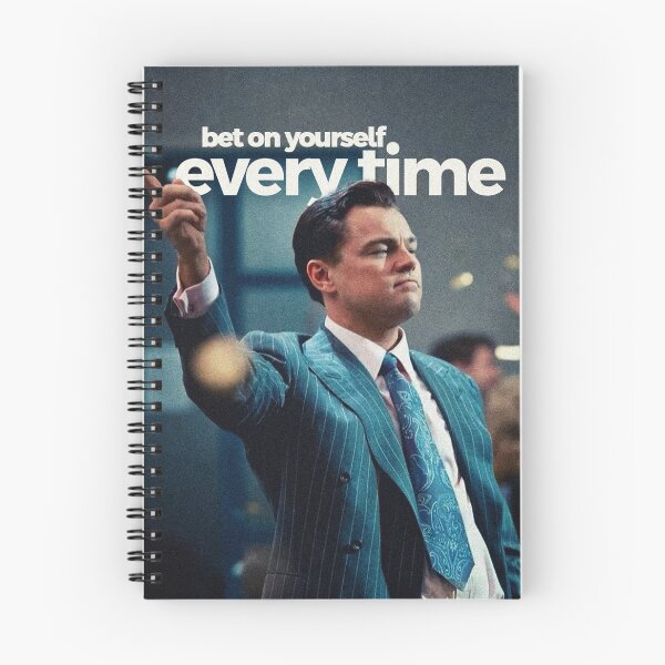 Item preview, Jordan Belfort - Bet on yourself everytime designed and sold by Echovia.