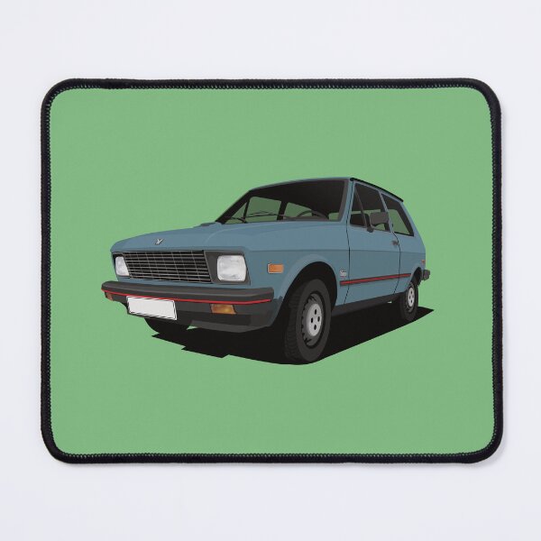 Item preview, Blue Yugo Car - US Version designed and sold by knappidesign.