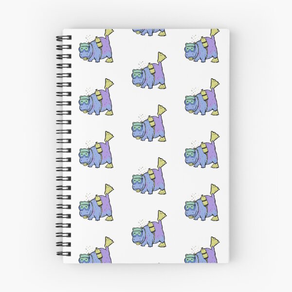 Item preview, Scuba Diving Hippo Under the Surface designed and sold by BysonDesigns.