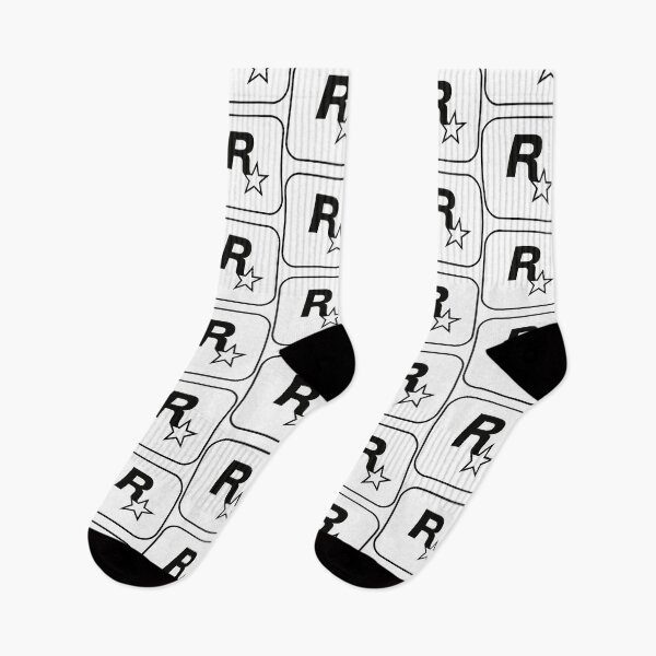 Item preview, Rockstar Games GTA 6 Classic Logo Black (Transparent Background / No Fill) designed and sold by BubblePopRed.