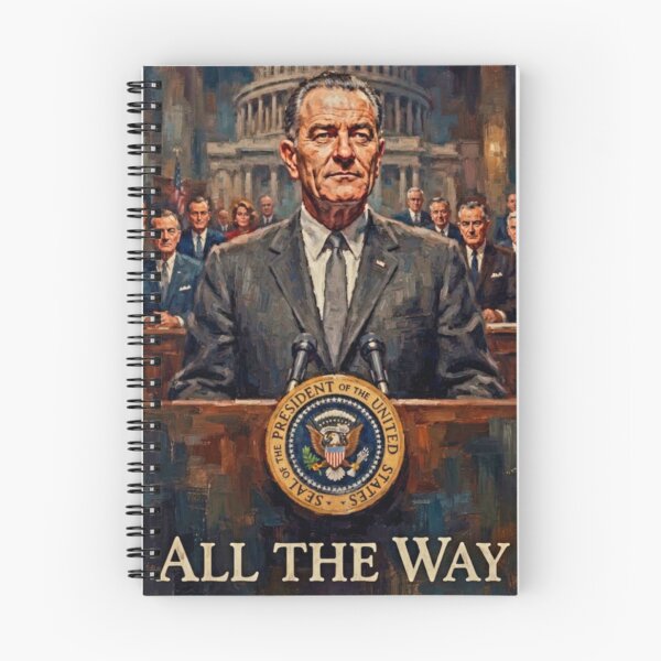 Item preview, All the Way Historical Drama Fine Art Tribute designed and sold by Art's Diner.