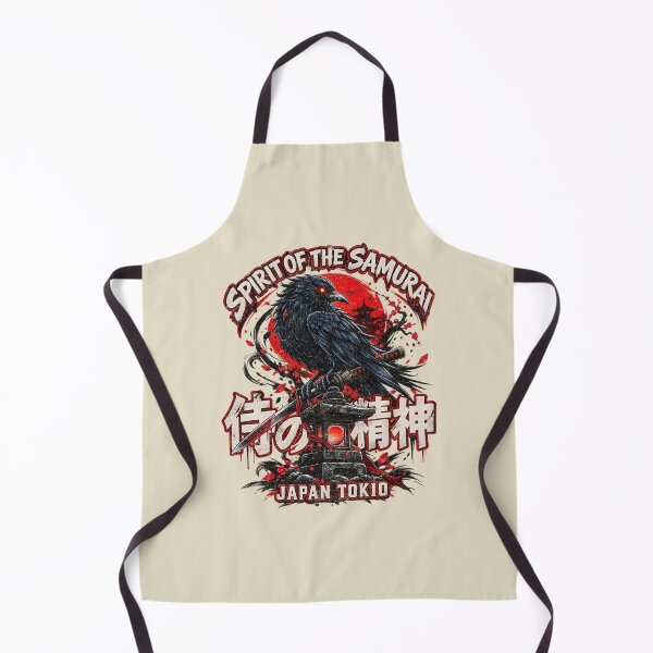 Item preview, Spirit of the Samurai – Raven and Red Sun designed and sold by AwesomeBeyondLimits.