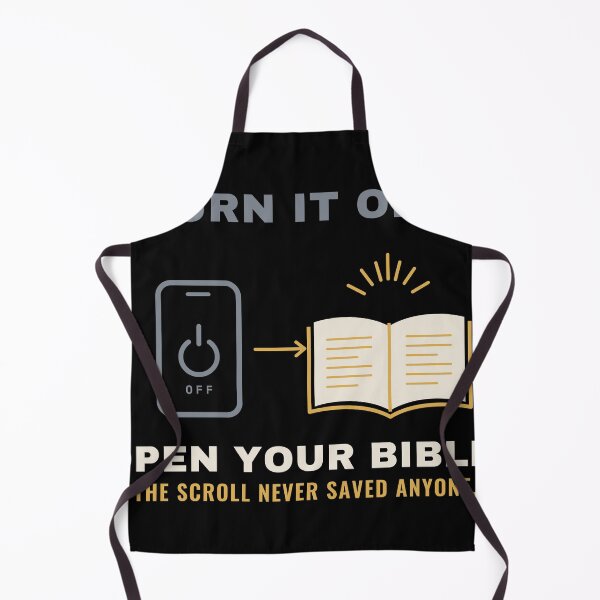 Artikelvorschau, Turn It Off Open Your Bible Christian Quote entworfen und verkauft von T-J-WHATEVER.