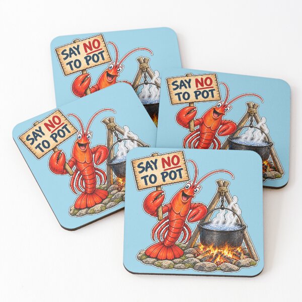 Item preview, Say No To Pot designed and sold by Wear It Anyway Designs.