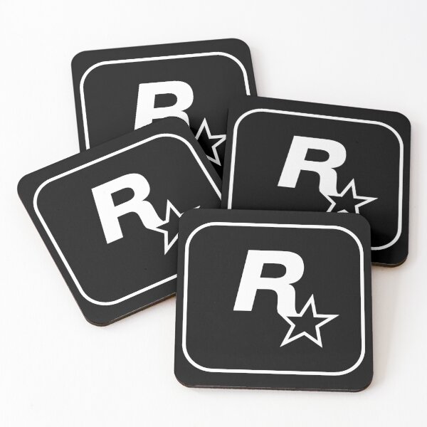 Item preview, Rockstar Games GTA 6 Classic Logo White (Transparent Background / No Fill) designed and sold by BubblePopRed.