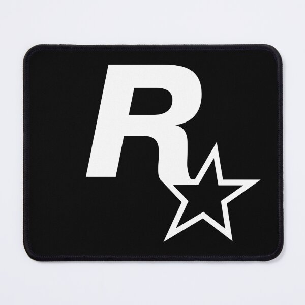 Item preview, Rockstar Games GTA 6 Classic Logo White (Transparent Background / No Fill) designed and sold by BubblePopRed.