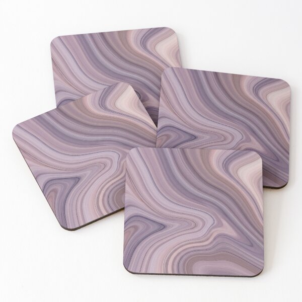 Item preview, Mauve and Lavender Flowing Marble designed and sold by Carcasion.