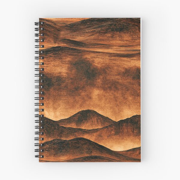 Aperçu de l'œuvre Art minimaliste de textures de dunes de crête désertique créée et vendue par Piotrek0001.