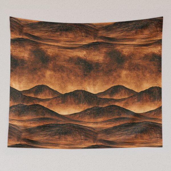 Item preview, Minimalist Desert Ridge Dunes Texture Art designed and sold by Piotrek0001.