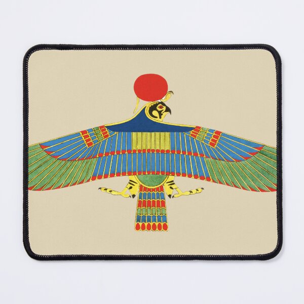 Item preview, Hawk, Emblem of Ra, from Pantheon Egyptien by Leon Jean Joseph Dubois, 1823-1825 designed and sold by Exhumed Archives.