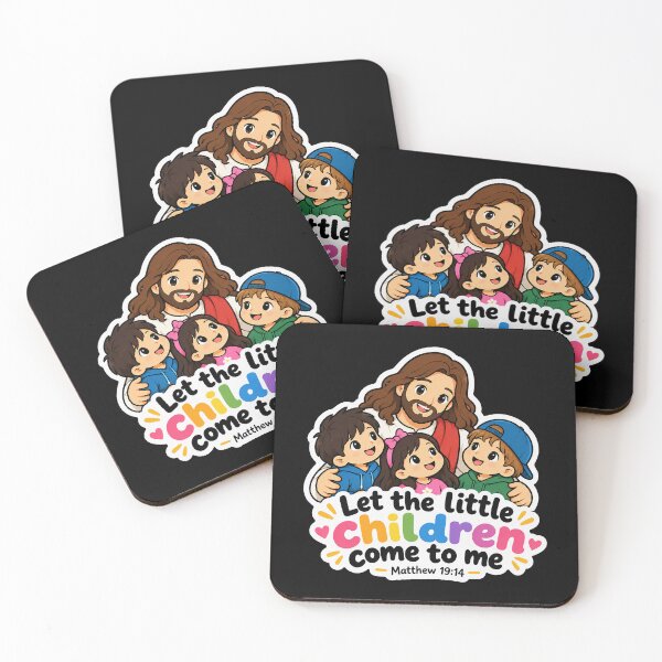 Item preview, Matthew 19:14 Let The Little Children Come To Me designed and sold by plushism.