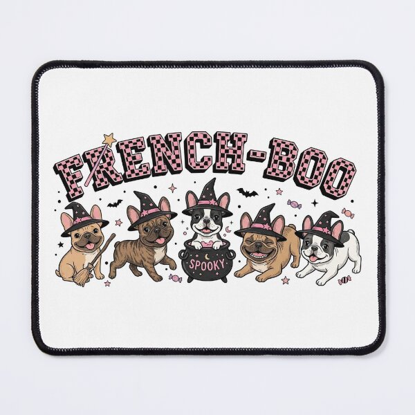 Item preview, Funny Halloween French Bulldog FRENCH-BOO Witches Spooky Cooking Pot designed and sold by elisarasada.