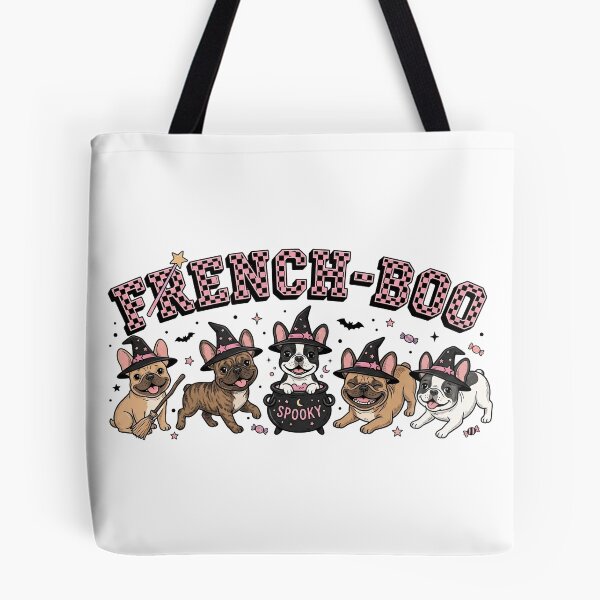 Item preview, Funny Halloween French Bulldog FRENCH-BOO Witches Spooky Cooking Pot designed and sold by elisarasada.