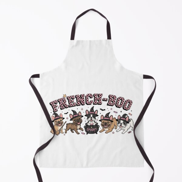 Item preview, Funny Halloween French Bulldog FRENCH-BOO Witches Spooky Cooking Pot designed and sold by elisarasada.
