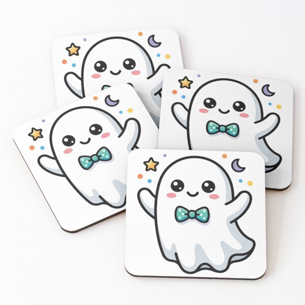 Item preview, Cute Little Ghost Dapper Bow Tie Kawaii Halloween designed and sold by AgdBol.