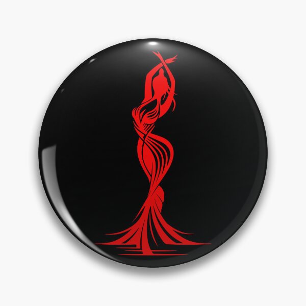 Item preview, Crimson Flamenco Dancer Silhouette designed and sold by ClubVacay.
