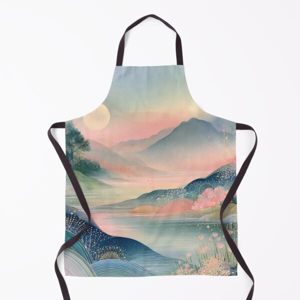 Item preview, Golden Dusk over Stylized Horizon designed and sold by bloorose.