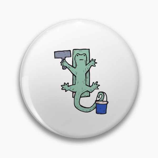 Item preview, Window Cleaner Gecko with a Squeegee designed and sold by BysonDesigns.