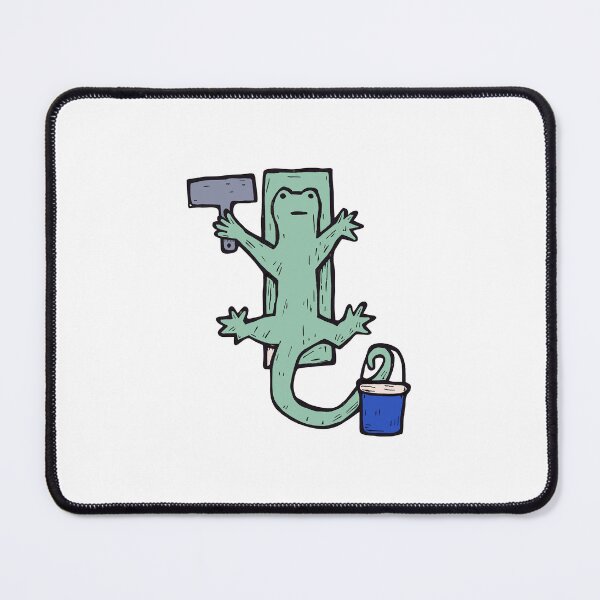 Item preview, Window Cleaner Gecko with a Squeegee designed and sold by BysonDesigns.