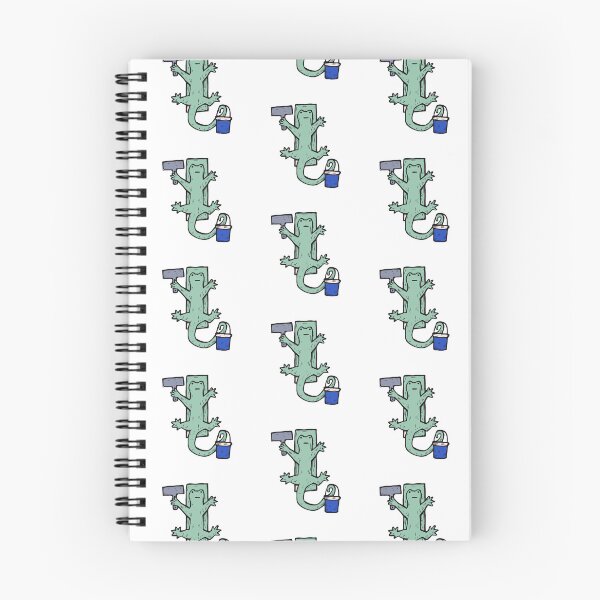Item preview, Window Cleaner Gecko with a Squeegee designed and sold by BysonDesigns.