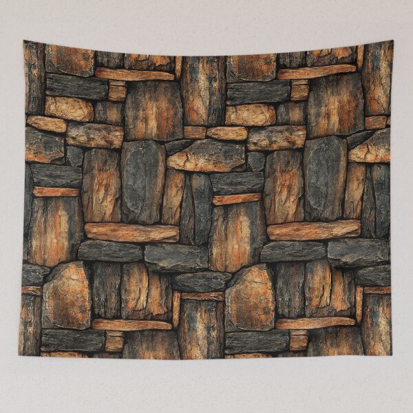 Item preview, Rustic Stacked Stone Masonry Wall Texture designed and sold by Piotrek0001.