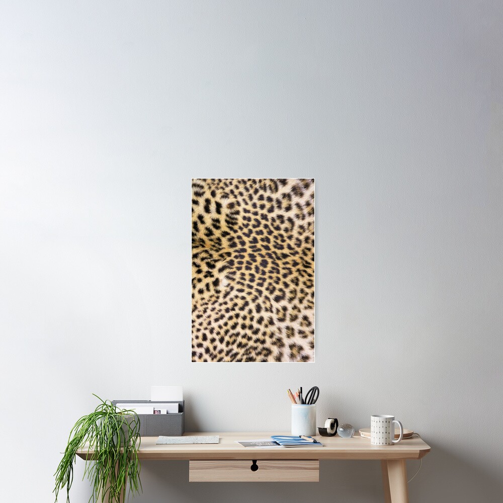 Leopard print Poster